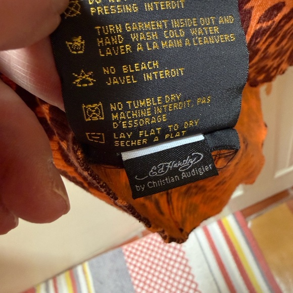 Vintage EdHARDY Black Embroidered Boots (2000) - Picture 5 of 9